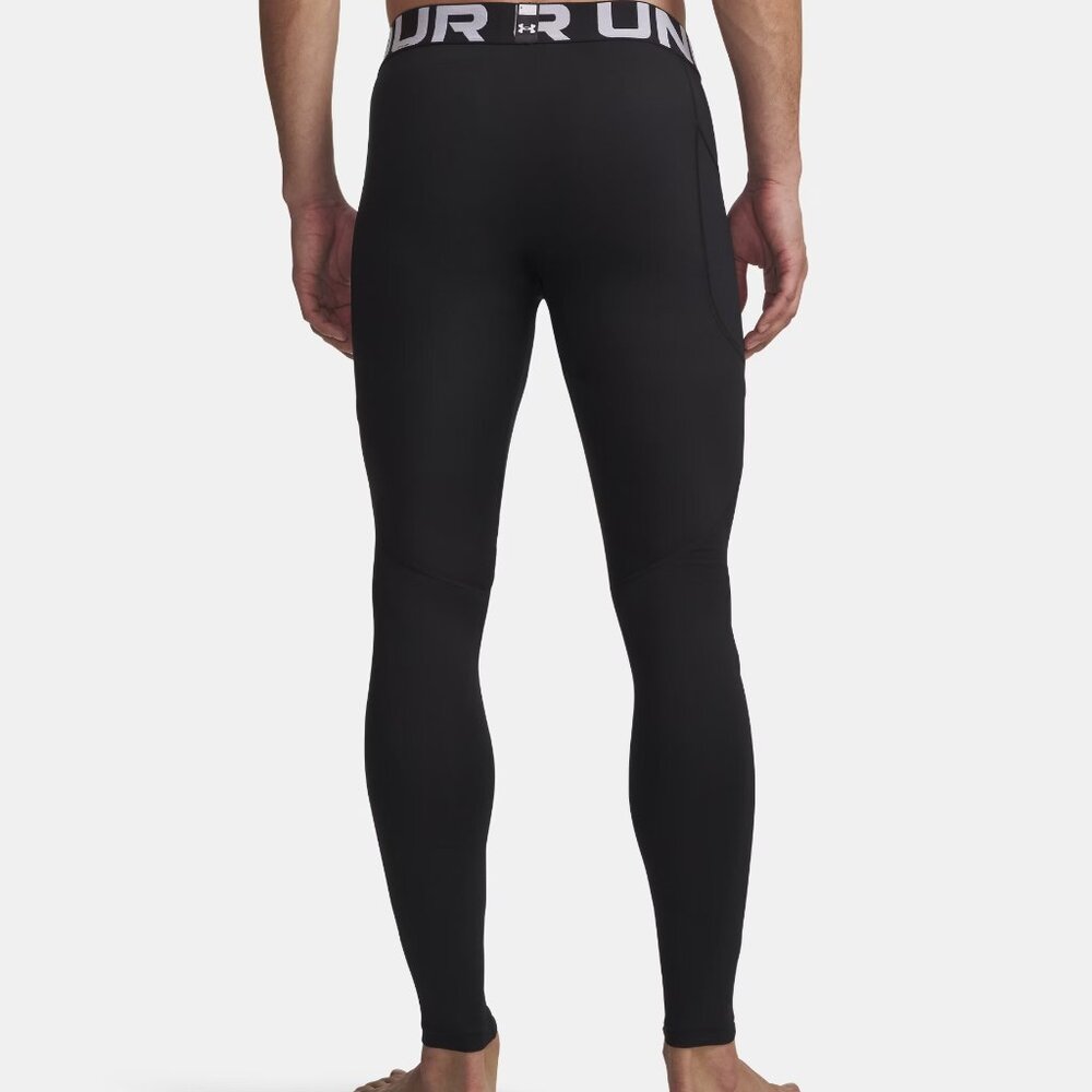 Under Armour Men's Leggings Cold Weather Gear Dark Blue XXL - Picture 3 of 6